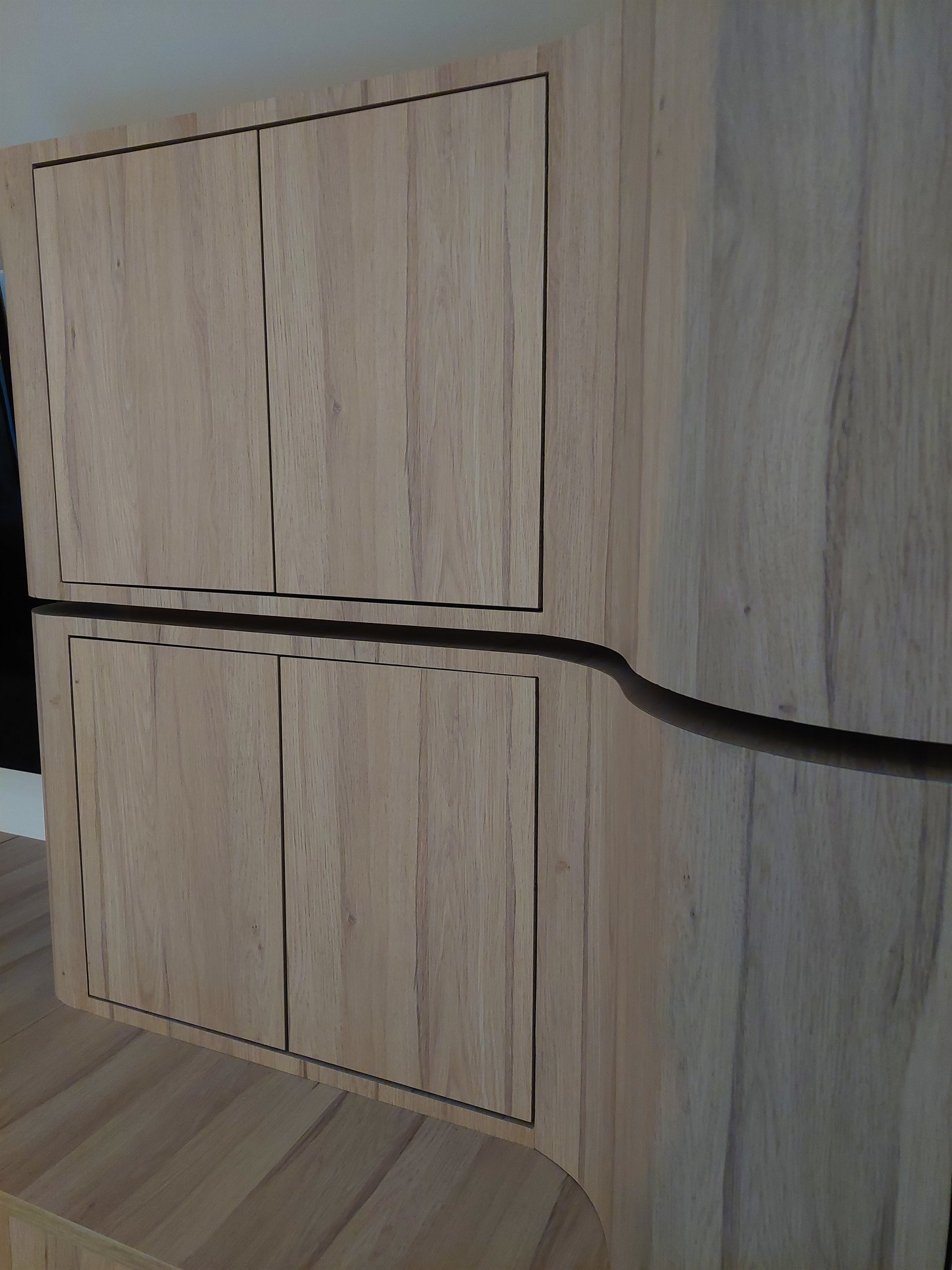 Rangement intégré du mobilier sur mesure